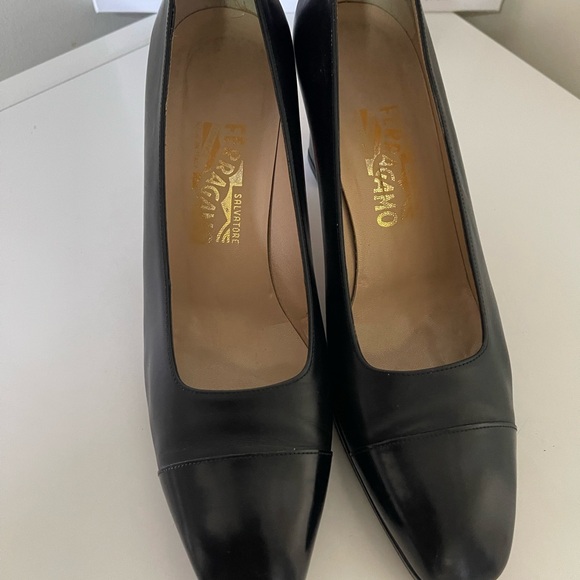 Salvatore Ferragamo Shoes - Salvatore Ferragamo Platform Block Heel Dress Shoe.